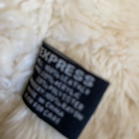 EXPRESS Embroidery & Faux Fur Lined Midi Suede Coat Penny Lane Style| Xsml & Sml - Picture 14 of 16